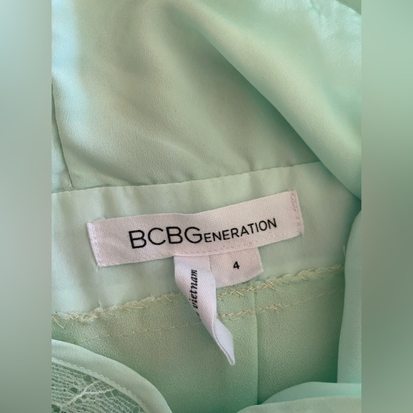 BCBG Generation mint green maxi dress size 4 - Picture 5 of 5